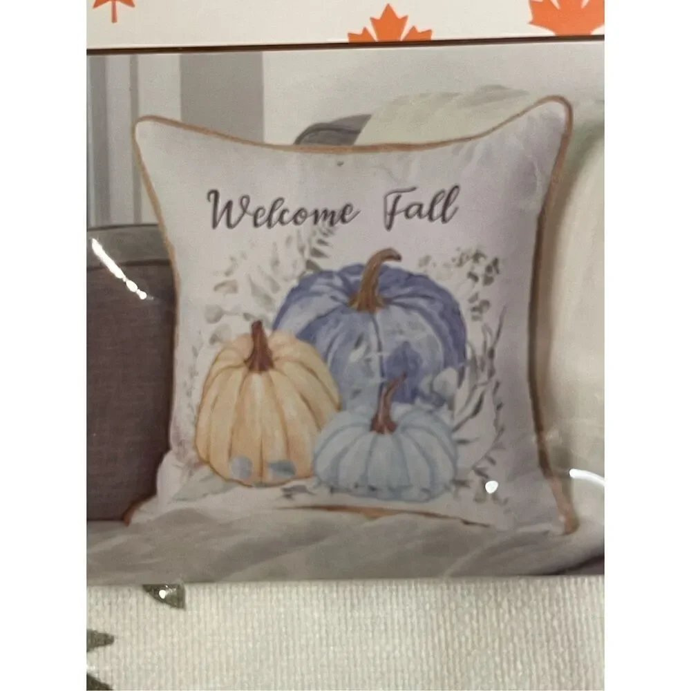 Welcome Fall pillow cover nwt